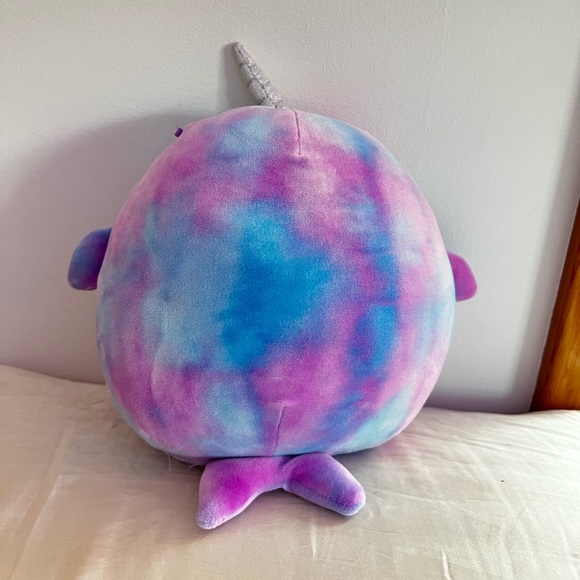 8 inch blue/purple tie dye narwhal - Picture 2 of 2
